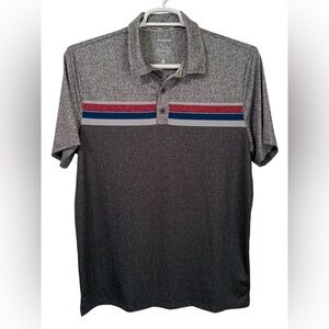 Flag & Anthem Men's Madeflex Performance Chest Stripe Polo, Size Medium